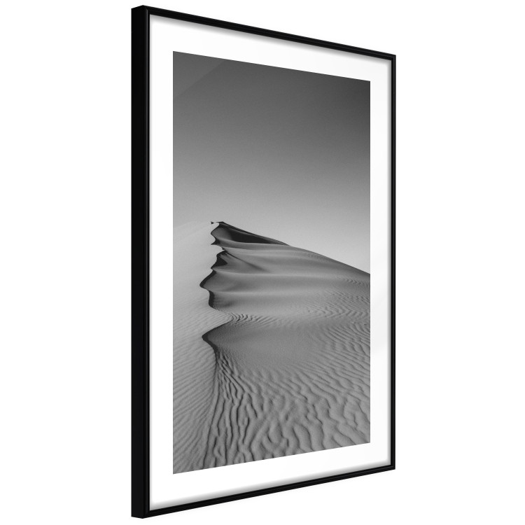 Poster Desert in Morocco - black and white landscape amid hot sands 116504 additionalImage 13