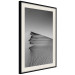 Poster Desert in Morocco - black and white landscape amid hot sands 116504 additionalThumb 3