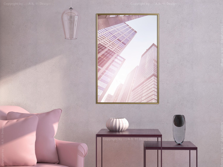 Poster Infinitely High - glass office skyscrapers in downtown Manhattan 116704 additionalImage 7