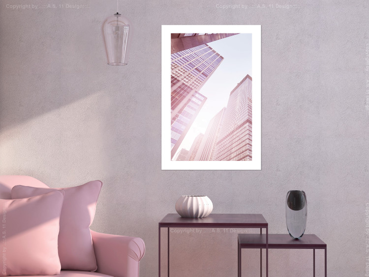 Poster Infinitely High - glass office skyscrapers in downtown Manhattan 116704 additionalImage 2