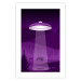 Poster Abduction - purple fantasy with a spaceship and animals 118004 additionalThumb 18