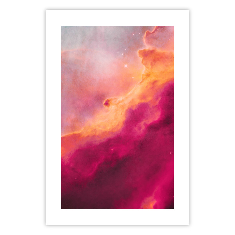 Wall Poster Pink Nebula - abstract sky landscape with colorful cloud background 123204 additionalImage 24