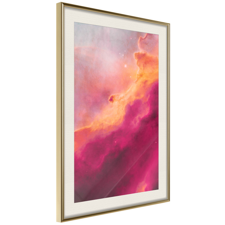 Wall Poster Pink Nebula - abstract sky landscape with colorful cloud background 123204 additionalImage 2