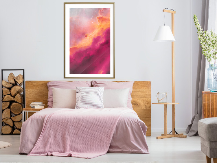 Wall Poster Pink Nebula - abstract sky landscape with colorful cloud background 123204 additionalImage 15