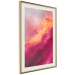 Wall Poster Pink Nebula - abstract sky landscape with colorful cloud background 123204 additionalThumb 2