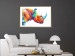 Wall Poster Rainbow Rhinoceros - colorful and abstract animal on a white background 127204 additionalThumb 15