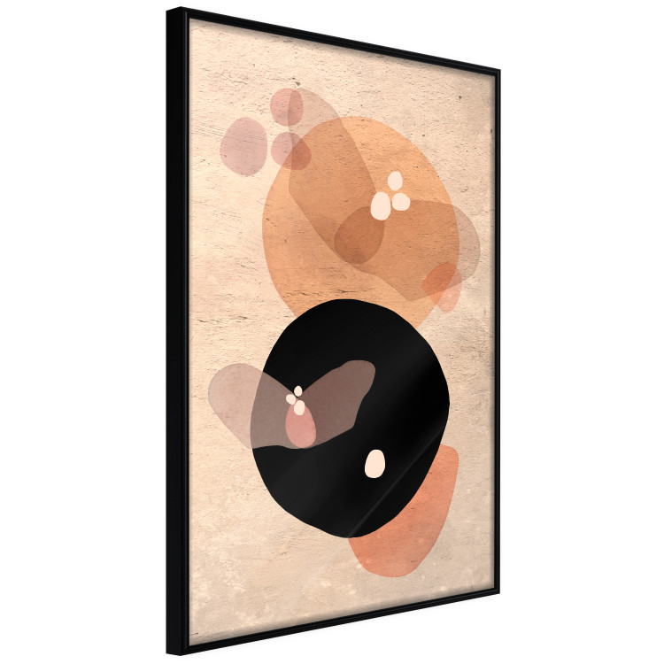 Poster Moonlit Butterfly - abstract shapes resembling butterflies and the moon 129804 additionalImage 13