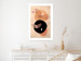 Poster Moonlit Butterfly - abstract shapes resembling butterflies and the moon 129804 additionalThumb 5