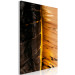 Canvas Sunny Contrast (1-piece) Vertical - landscape of fiery leaf 130504 additionalThumb 2