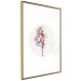 Poster Soft Cotton - plant with cotton in a circle against a light pink contrast 134504 additionalThumb 7