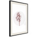 Poster Soft Cotton - plant with cotton in a circle against a light pink contrast 134504 additionalThumb 2