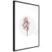 Poster Soft Cotton - plant with cotton in a circle against a light pink contrast 134504 additionalThumb 6