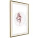 Poster Soft Cotton - plant with cotton in a circle against a light pink contrast 134504 additionalThumb 3