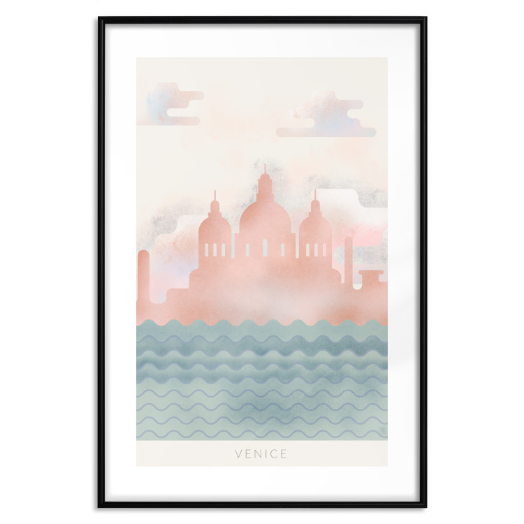 Wall Poster Spring in Venice - pastel sea composition against architecture backdrop 135004 additionalImage 15