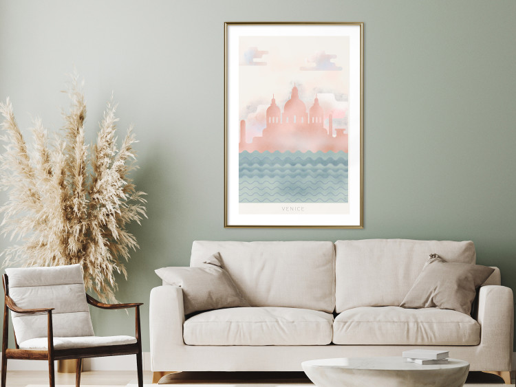 Wall Poster Spring in Venice - pastel sea composition against architecture backdrop 135004 additionalImage 13