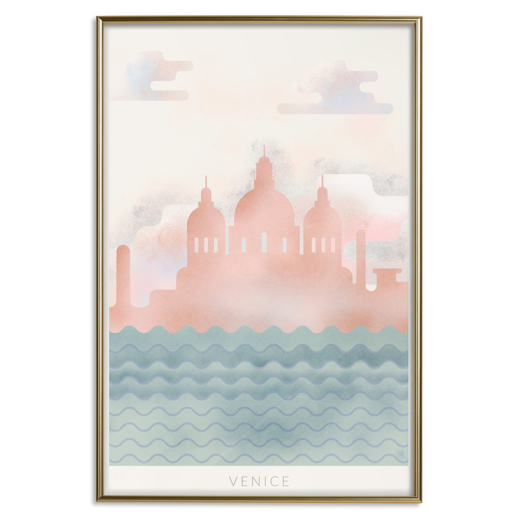 Wall Poster Spring in Venice - pastel sea composition against architecture backdrop 135004 additionalImage 17