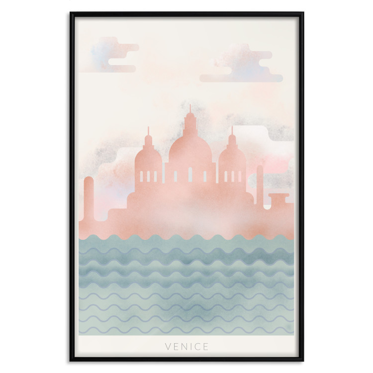 Wall Poster Spring in Venice - pastel sea composition against architecture backdrop 135004 additionalImage 16