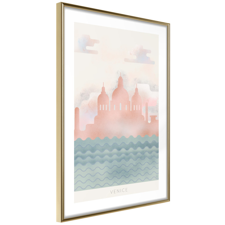 Wall Poster Spring in Venice - pastel sea composition against architecture backdrop 135004 additionalImage 7