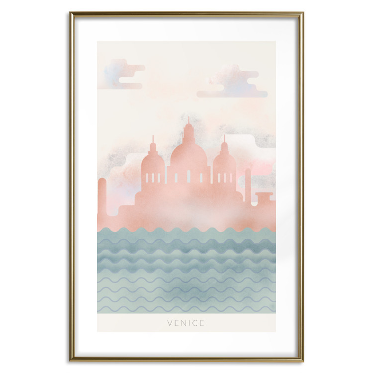Wall Poster Spring in Venice - pastel sea composition against architecture backdrop 135004 additionalImage 14