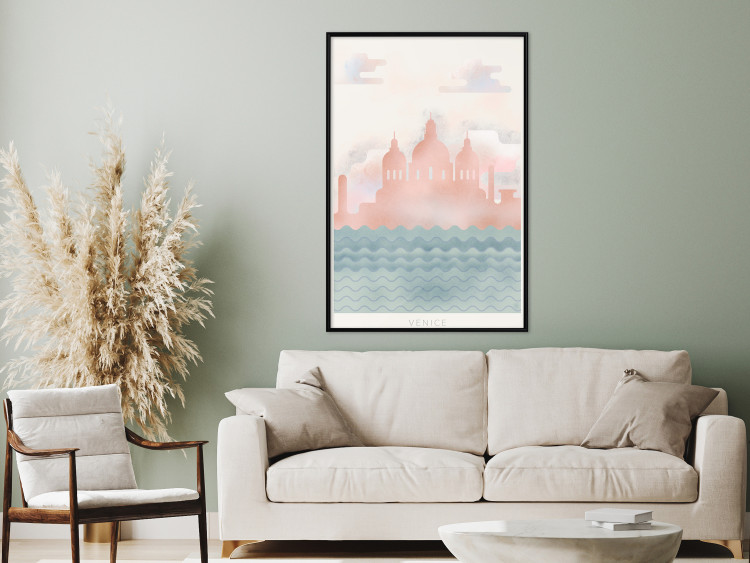 Wall Poster Spring in Venice - pastel sea composition against architecture backdrop 135004 additionalImage 4