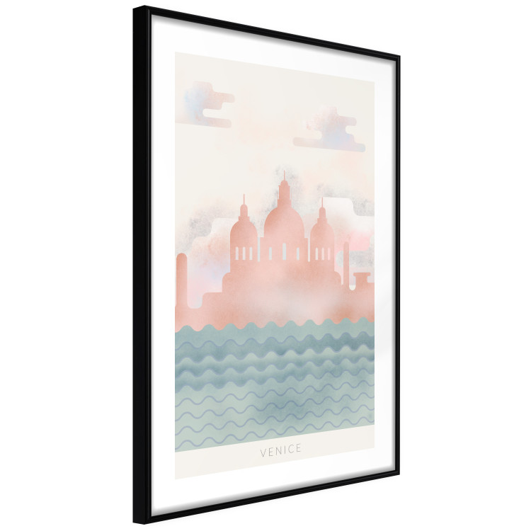Wall Poster Spring in Venice - pastel sea composition against architecture backdrop 135004 additionalImage 6