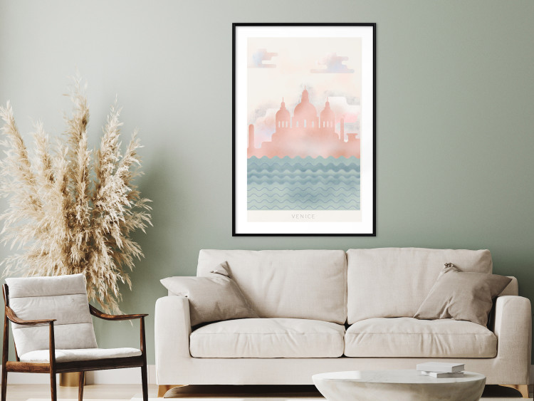 Wall Poster Spring in Venice - pastel sea composition against architecture backdrop 135004 additionalImage 18