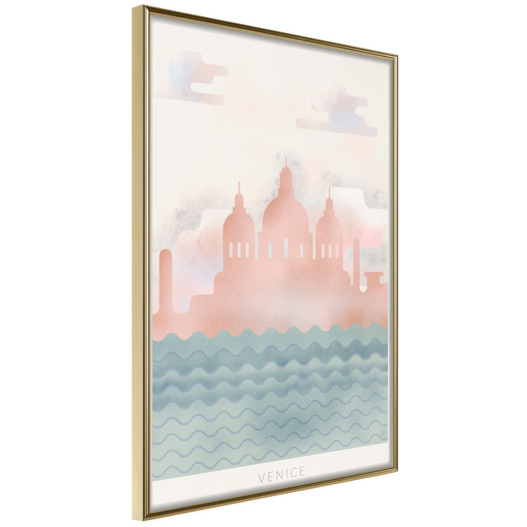 Wall Poster Spring in Venice - pastel sea composition against architecture backdrop 135004 additionalImage 12