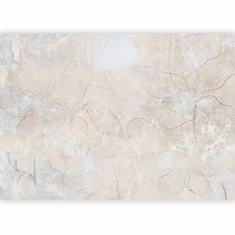 Wall Mural Picturesque Nature - Abstract Background in Light Beige Colors 148804 additionalImage 5
