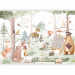 Photo Wallpaper School in the Forest - A Bear Teaching Other Animals in the Bosom of Nature 149204 additionalThumb 5