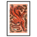Poster Tiger - Drawing of an Old School Wild Cat in the Jungle 149704 additionalThumb 2