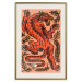 Poster Tiger - Drawing of an Old School Wild Cat in the Jungle 149704 additionalThumb 4