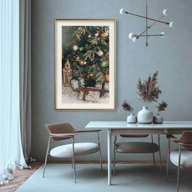 Poster Christmas Time - Presents Arranged Under a Christmas Tree Decorated With Ornaments 151704 additionalImage 17