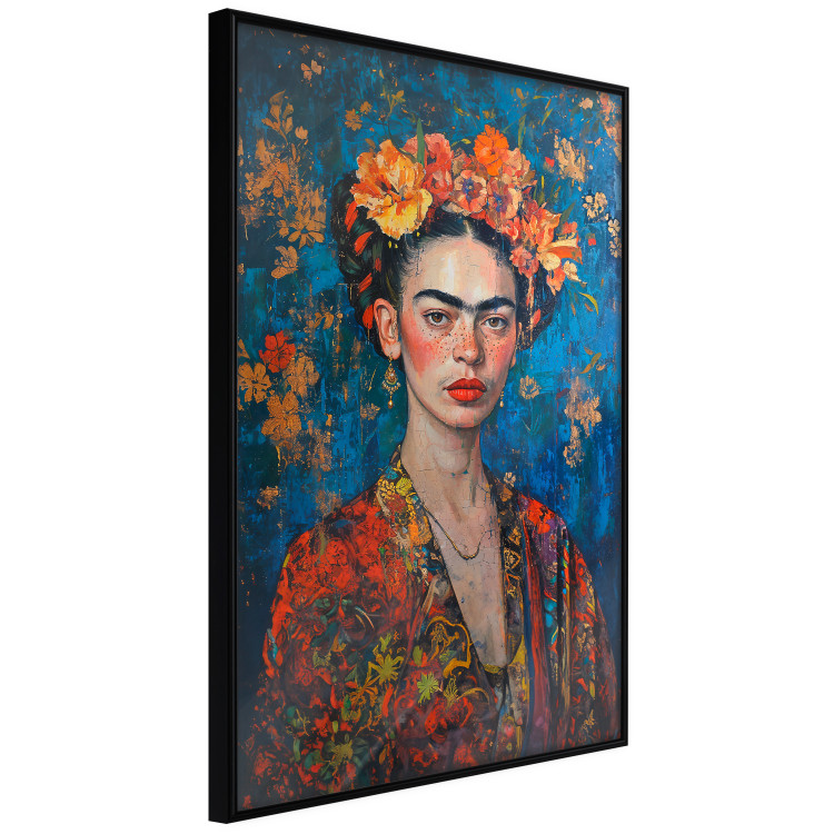 Poster Portrait of a Painter - Image of Frida Kahlo Inspired by Klimt’s Style 152204 additionalImage 6