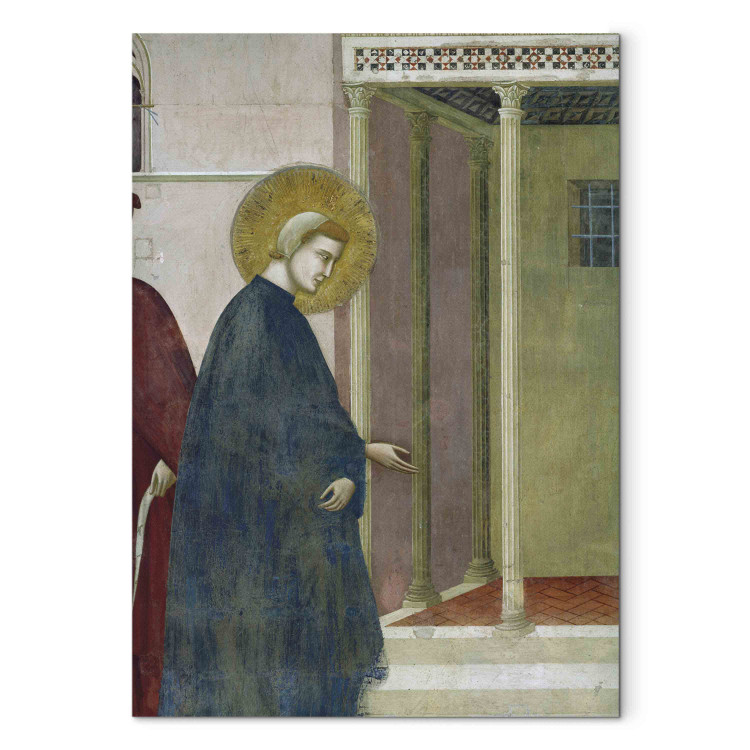 Reproduction Painting An Ordinary Man Pays Homage to St. Francis at the Market Sq 153104