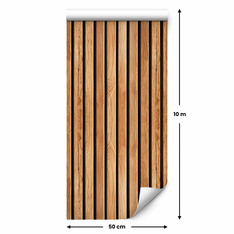 Modern Wallpaper Slats - Elegance and Style in Decorative Wooden Planks 159904 additionalImage 2