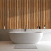 Modern Wallpaper Slats - Elegance and Style in Decorative Wooden Planks 159904 additionalThumb 10