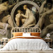Wall Mural Idyll Gustav Klimt - Silhouettes of naked men and women on a background 61204 additionalThumb 2