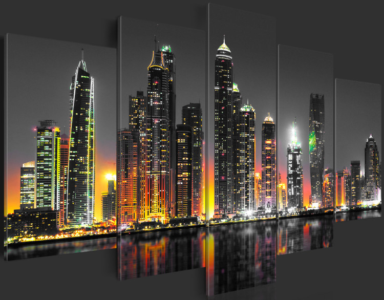 Print On Glass Desertic City [Glass] 92504 additionalImage 5