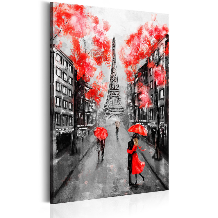 Canvas Art Print Paris: The City of Love 94904 additionalImage 2