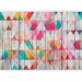 Photo Wallpaper Rainbow Triangles 107614 additionalThumb 1