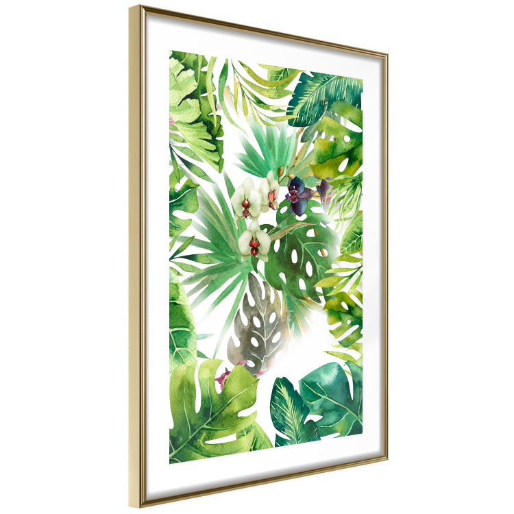 Wall Poster Tropical Shade - botanical composition with leaves of tropical plants 114314 additionalImage 8