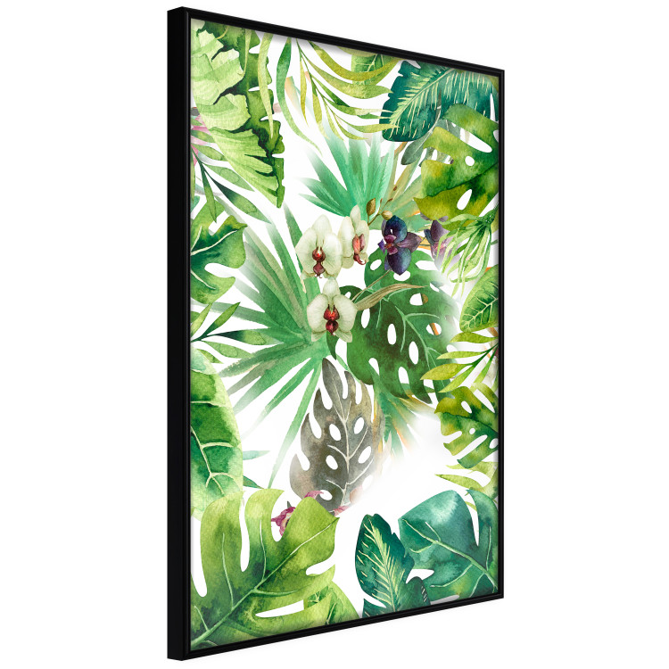 Wall Poster Tropical Shade - botanical composition with leaves of tropical plants 114314 additionalImage 10