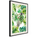 Wall Poster Tropical Shade - botanical composition with leaves of tropical plants 114314 additionalThumb 3