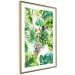Wall Poster Tropical Shade - botanical composition with leaves of tropical plants 114314 additionalThumb 8