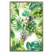 Wall Poster Tropical Shade - botanical composition with leaves of tropical plants 114314 additionalThumb 16