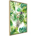 Wall Poster Tropical Shade - botanical composition with leaves of tropical plants 114314 additionalThumb 12