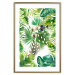 Wall Poster Tropical Shade - botanical composition with leaves of tropical plants 114314 additionalThumb 14