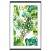 Wall Poster Tropical Shade - botanical composition with leaves of tropical plants 114314 additionalThumb 17