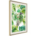 Wall Poster Tropical Shade - botanical composition with leaves of tropical plants 114314 additionalThumb 2