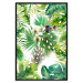 Wall Poster Tropical Shade - botanical composition with leaves of tropical plants 114314 additionalThumb 24
